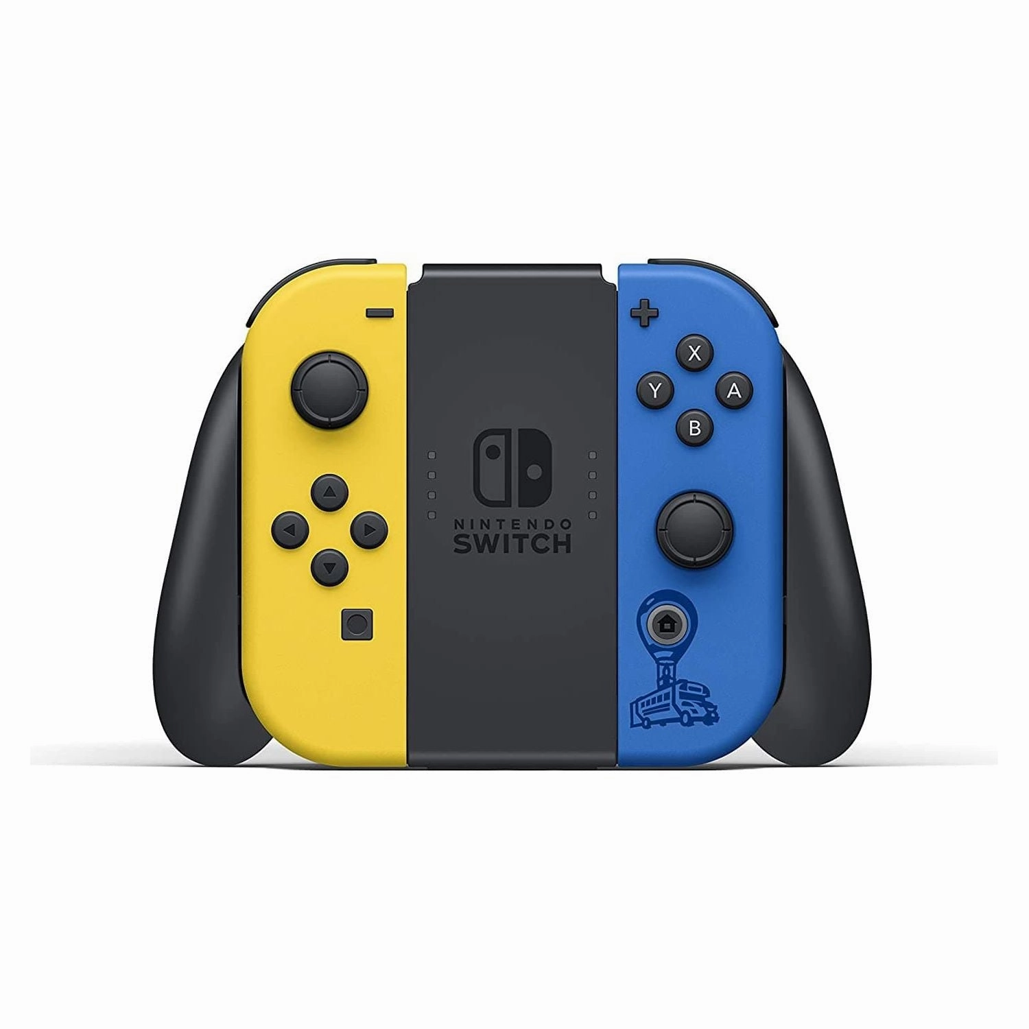 Nintendo Switch Fortnite Yellow and Blue Joy-con - Wildcat Bundle (Without Games)
