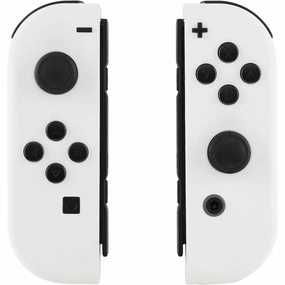 Nintendo Switch Joy Cons Pair - White nintendo switch,game console accessories,wireless controllers,gaming system