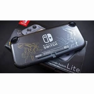 Nintendo Switch Lite Console  32GB, Dialga & Palkia Black Edition