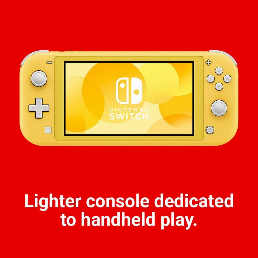 Nintendo Switch Lite Console - Yellow