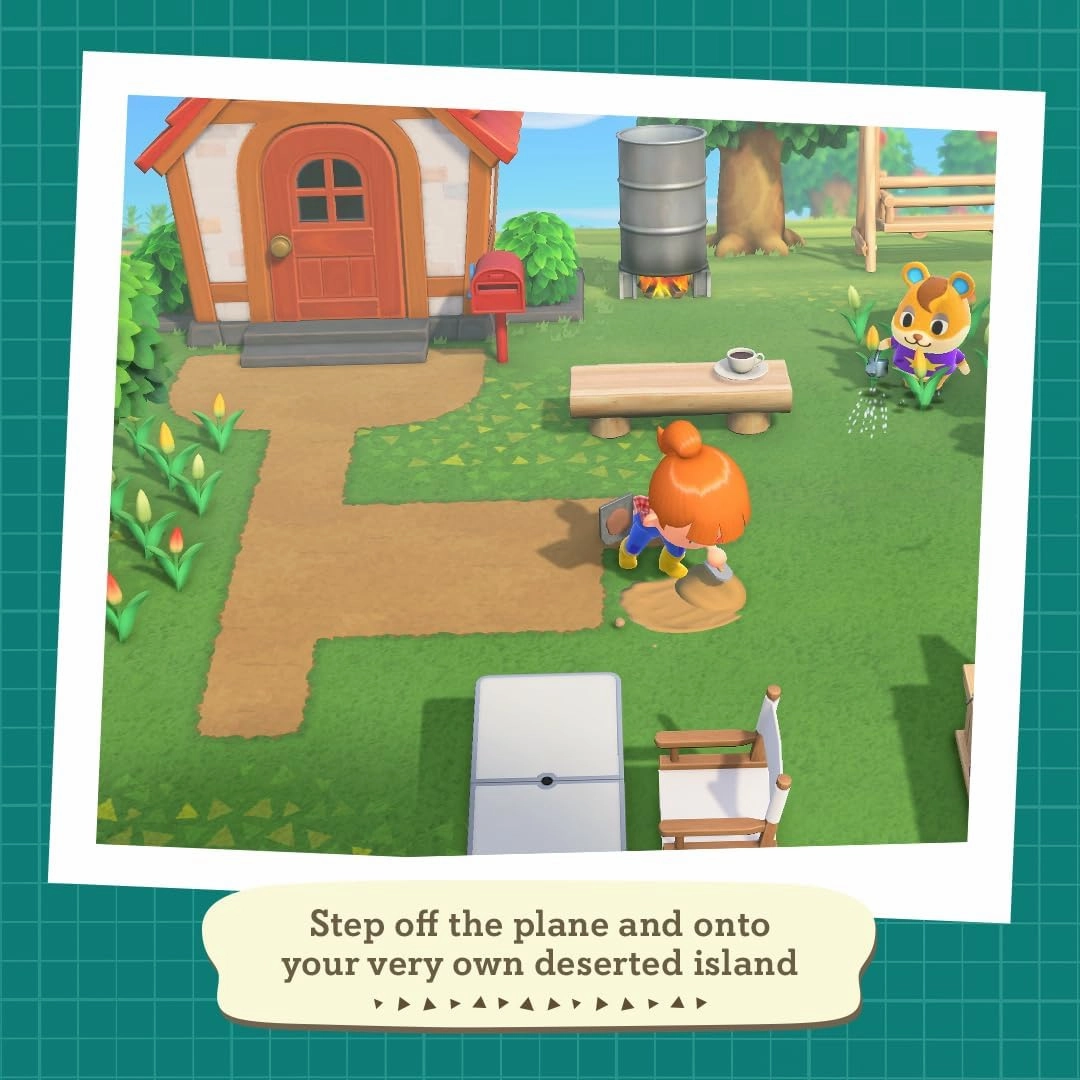 Nintendo Switch Lite Coral (Isabelle Aloha Edition)   Animal Crossing: New Horizons (Pre-Installed)   12-Month Nintendo Switch Online Subscription