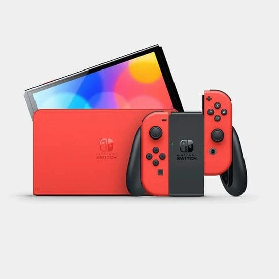Nintendo Switch (OLED Model) 64GB Mario Red Edition