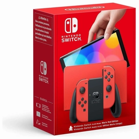 Nintendo Switch (OLED Model) - Mario Red Edition smartwatch accessories, apple watch bands, charging dock for smartwatch