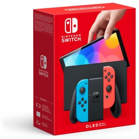 Nintendo Switch (OLED Model) - Neon Blue/Neon Red - 64 GB smartwatch accessories, apple watch bands, charging dock for smartwatch