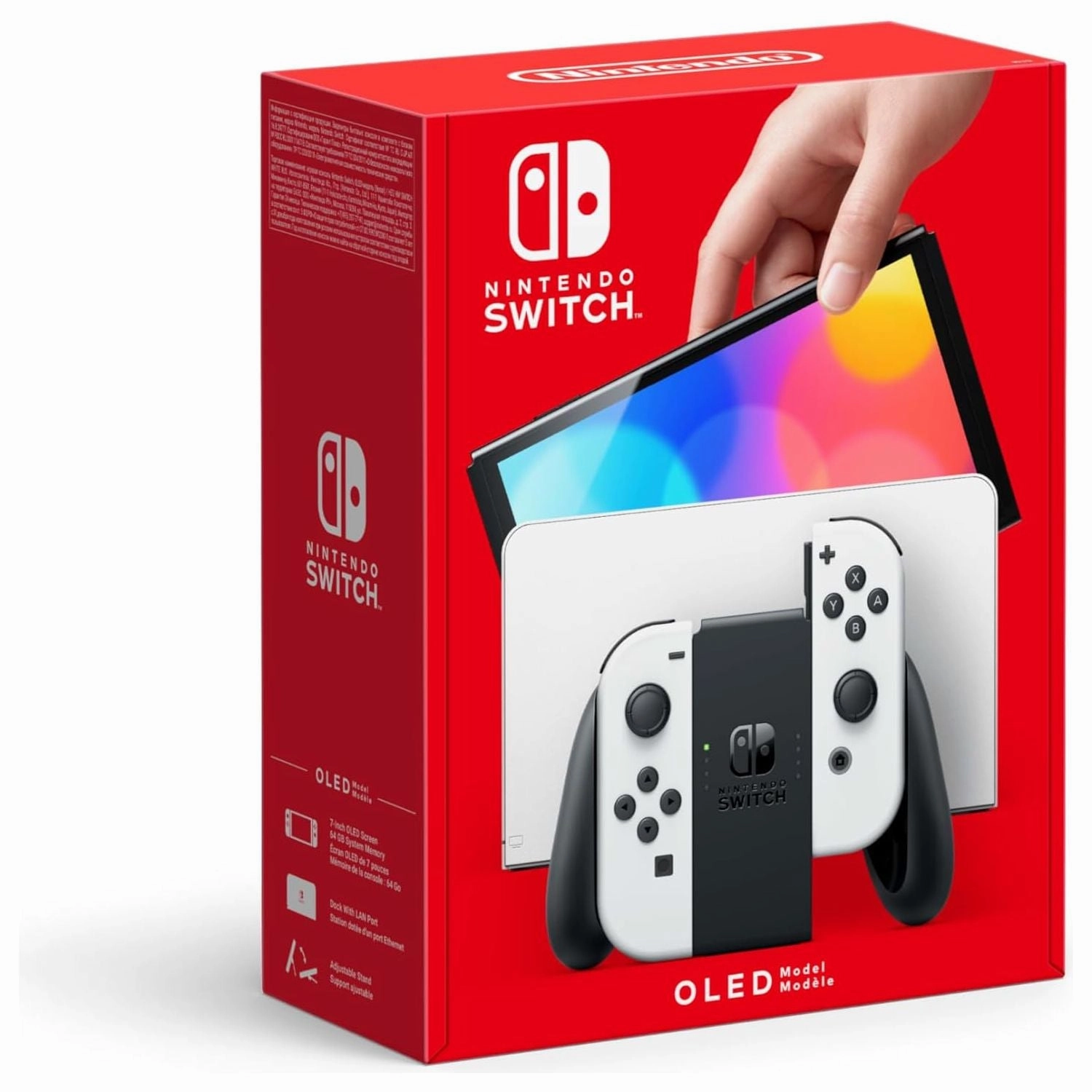 Nintendo Switch (OLED Model) - White smartwatch accessories, apple watch bands, charging dock for smartwatch