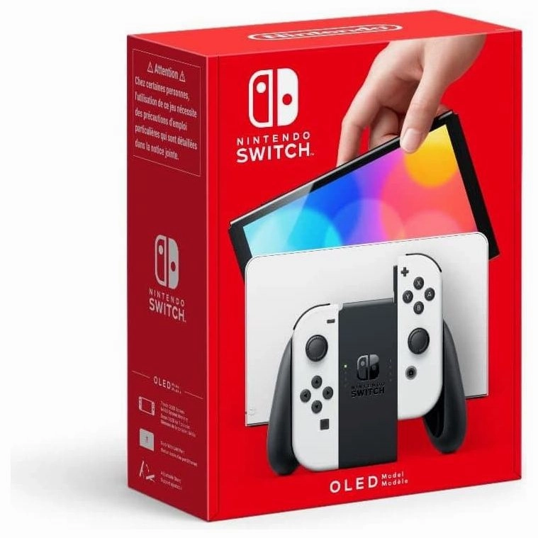 Nintendo Switch OLED Model Console 64GB - White smartwatch accessories, apple watch bands, charging dock for smartwatch