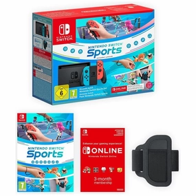 Nintendo Switch Sports Set - 32GB - Motion Sensors Controller - Pre Installed 7 Games smartwatch accessories, apple watch bands, charging dock for smartwatch