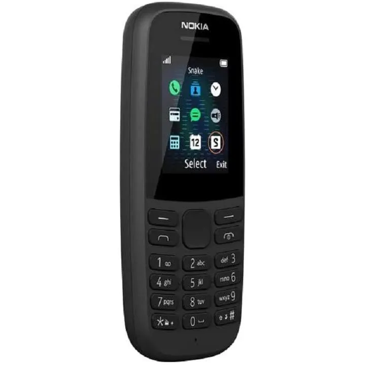 Nokia 105 Mobile Phone - Black - Unlocked