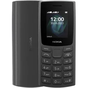 Nokia 106 (2023) 2G, Dual SIM, Charcoal, Unlocked, Basic Button Phone with Torch and Radio (TA-1564) video game consoles,gaming consoles,playstation,xbox