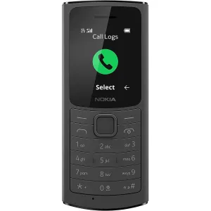 Nokia 110 4G VoLTE Feature Phone - 1.8" S30 , 32GB Expandable, 1020mAh Battery, Camera, FM Radio, Black video game consoles,gaming consoles,playstation,xbox