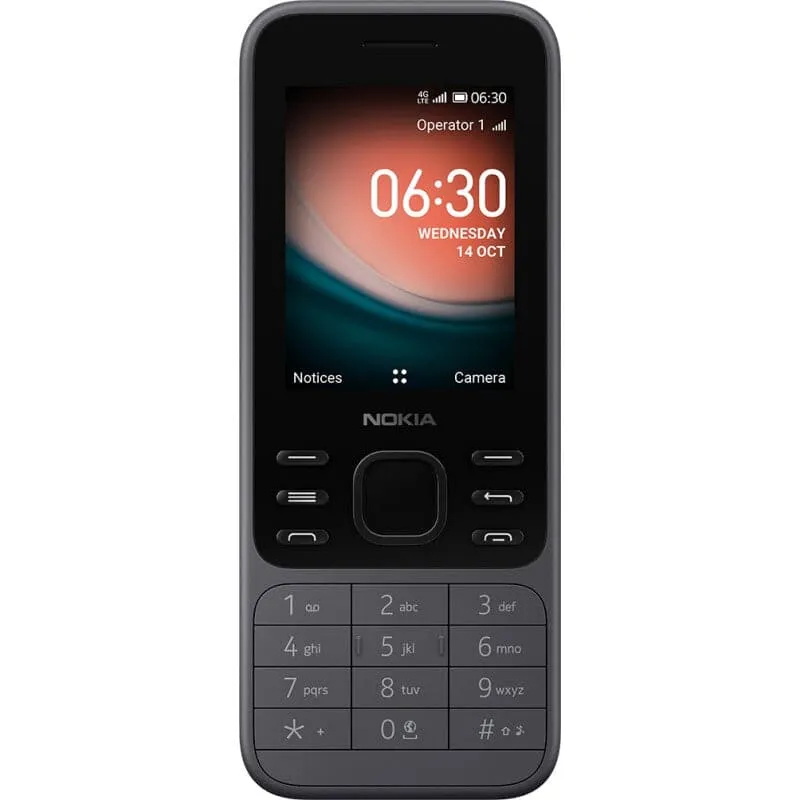 Nokia 6300 4G LTE up to 32GB - Charcoal - Unlocked