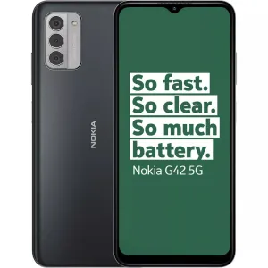 Nokia G42 5G, 6GB RAM, 128GB Storage, Dual SIM - Grey Unlocked unlocked phones,budget smartphones,cell phone deals,latest mobile phones