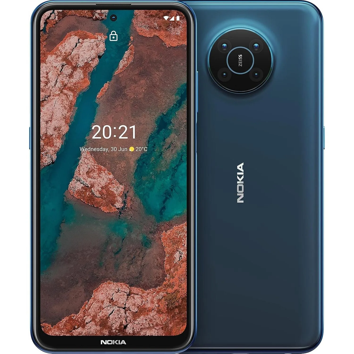 Nokia X20 - 8GB RAM, 128GB Storage, Dual SIM, Nordic Blue, Unlocked mobile phones,smartphones,android phones,iphone