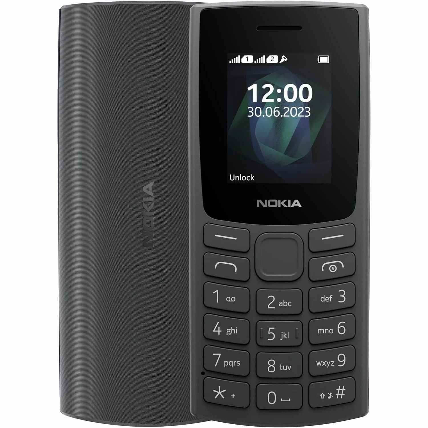 Nokia 105 2G Dual SIM Feature Phone, Long-Lasting Battery, 12 Hours Talk-Time, Wireless FM Radio, Large Display, Tactile Keyboard - Charcoal video game consoles,gaming consoles,playstation,xbox