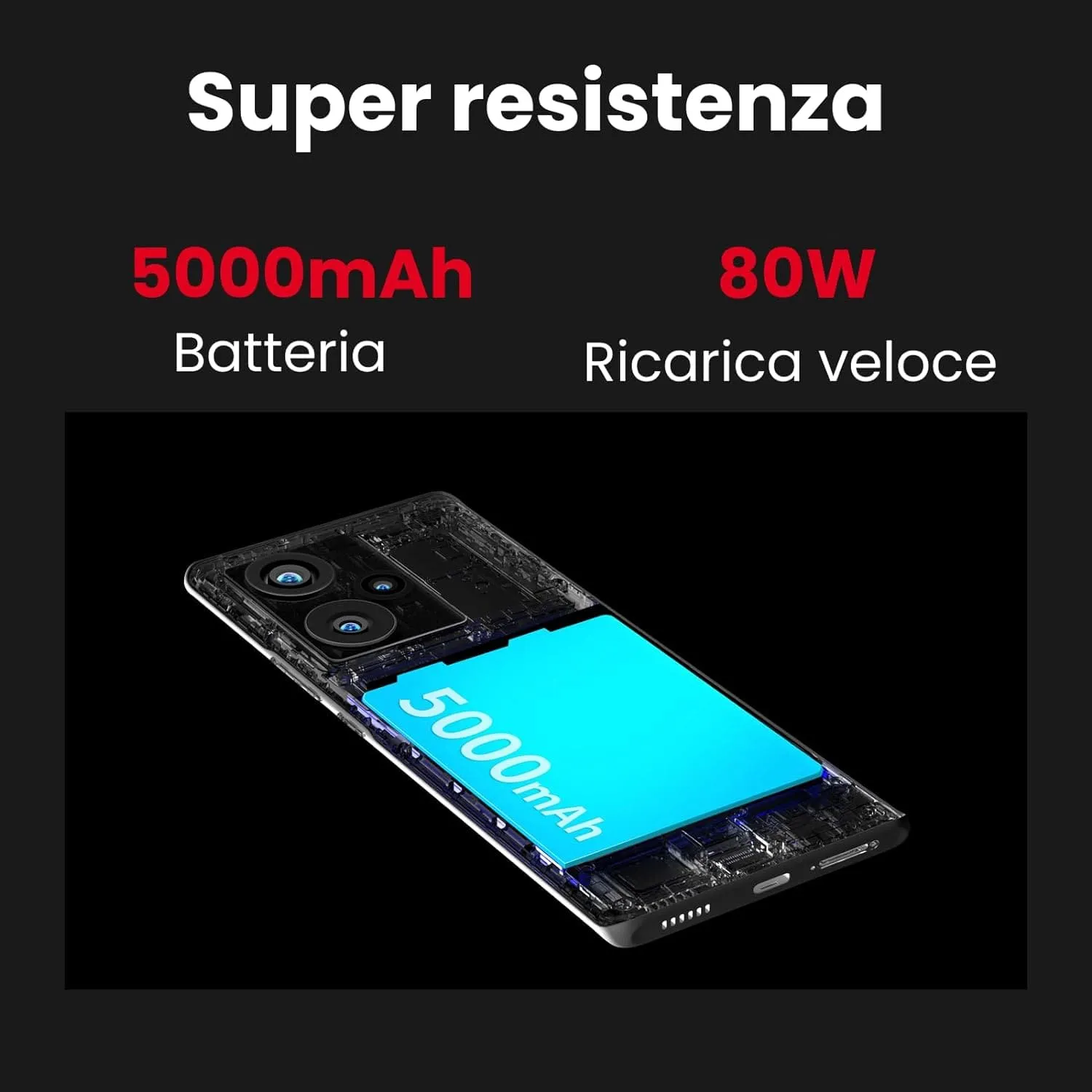 Nubia Z50 Cellphone - 5G Unlocked Android Phone, 64MP 50MP Dual Camera, Qualcomm Snapdragon 8 Gen 2, 144Hz 6.67 AMOLED Screen, 80W Quick Charge Android Phone w/ 5000mAh Battery, 12GB, Cyan
