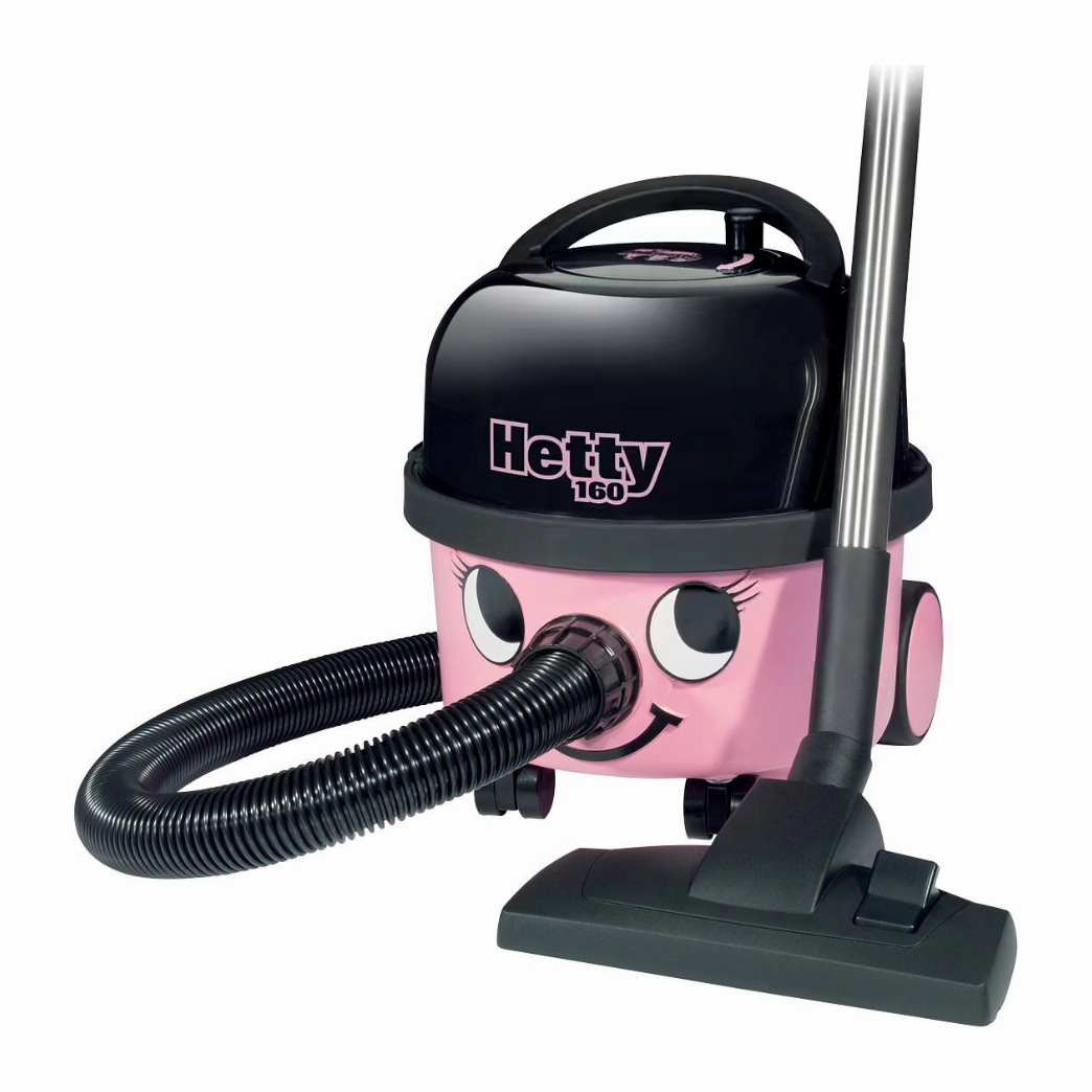 Numatic HET160 Hetty Commercial Bagged Cylinder Vacuum Cleaner Compact 6L