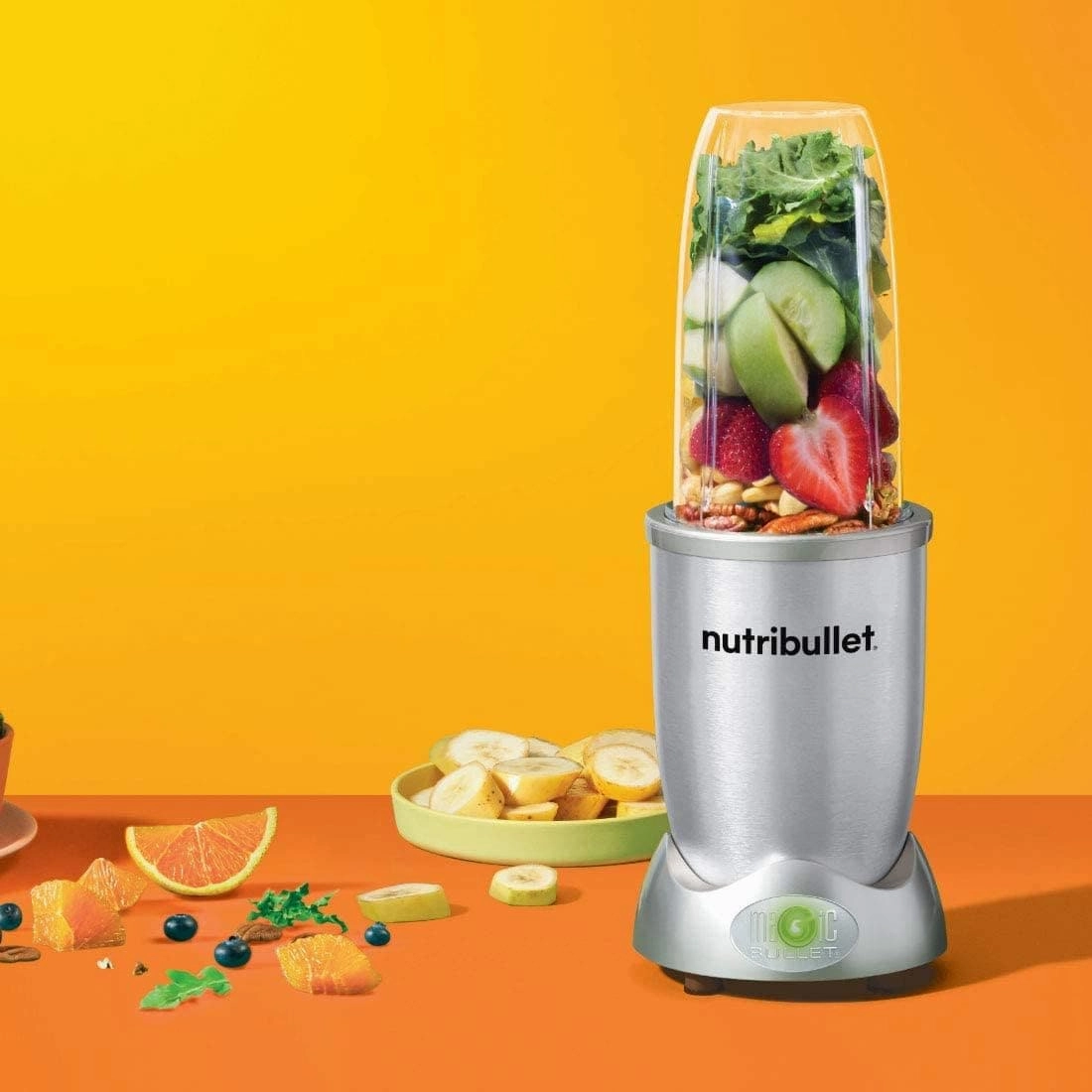 NutriBullet 01410 1200 Series Blender, Stainless Steel