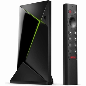 NVIDIA SHIELD TV Pro 4K HDR Media Streaming Device, Android TV, Movies, Live Sports, Dolby Vision-Atmos, AI-Enhanced Upscaling, GeForce NOW Cloud Gaming, Google Assistant Built-In, Works with Alexa xbox console, buy xbox series x, xbox accessories online