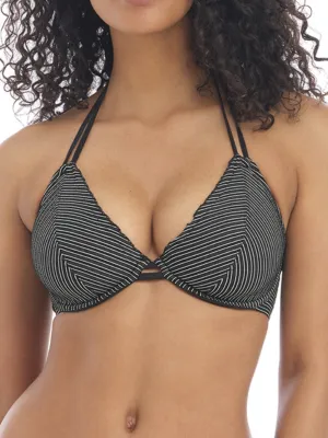Ocean Calling Halter Bikini Top - Midnight