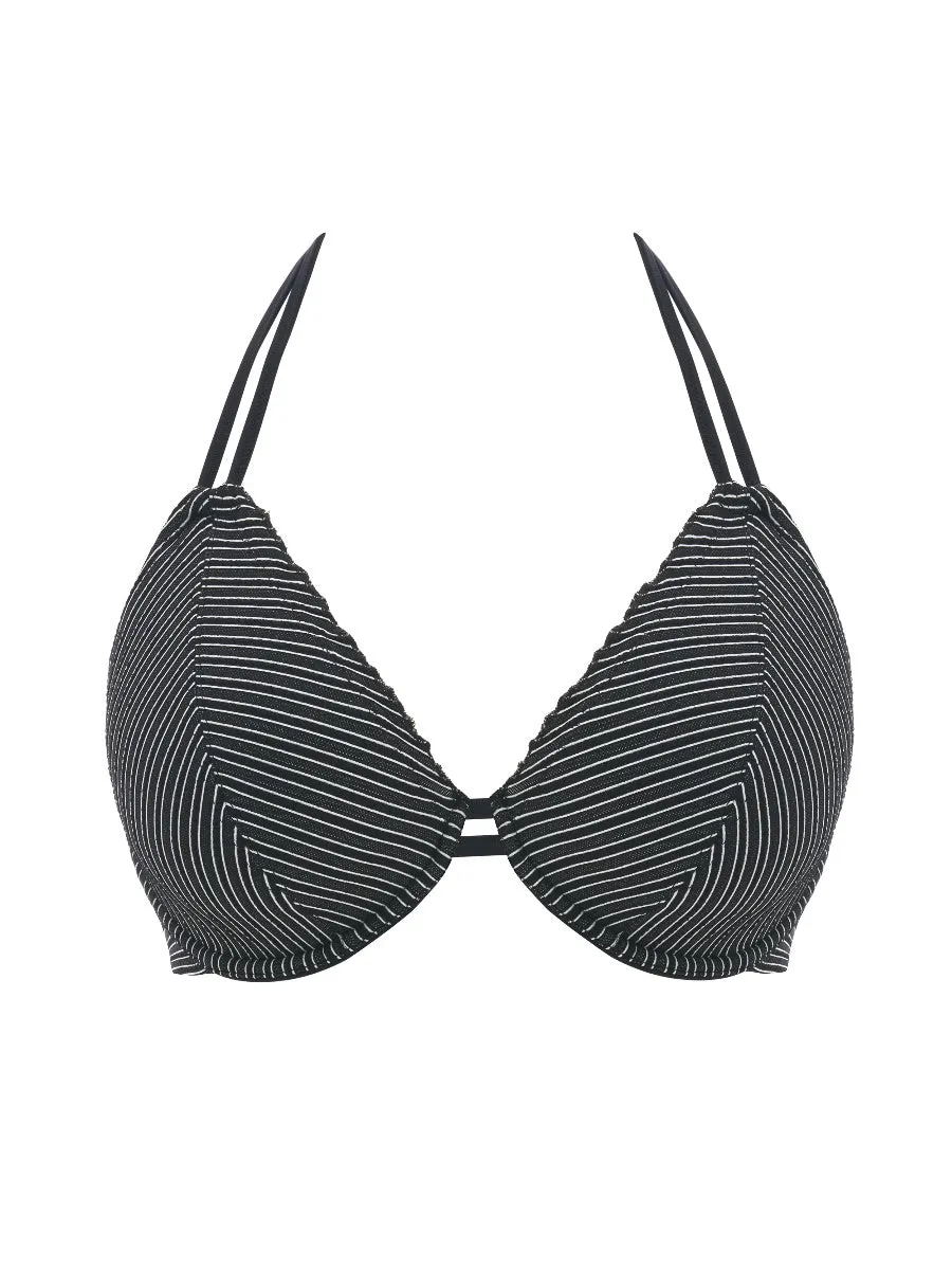 Ocean Calling Halter Bikini Top - Midnight
