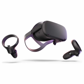 Oculus Quest All-In-One VR Gaming Headset (With Controllers) - 128GB wireless headphones,bluetooth headphones,noise cancelling headphones,wireless earbuds