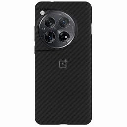 Official OnePlus Black Aramid Fiber Bumper Case for OnePlus 12