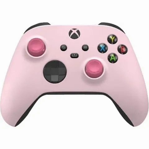 Official Xbox Series Soft Pink Design Lab Controller wireless gaming headset, best gaming earbuds, bluetooth earbuds with mic