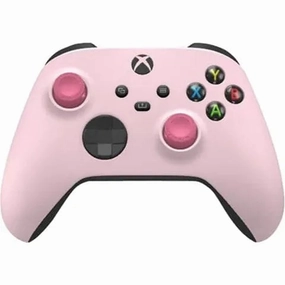 Official Xbox Series Soft Pink Design Lab Controller wireless gaming headset, best gaming earbuds, bluetooth earbuds with mic