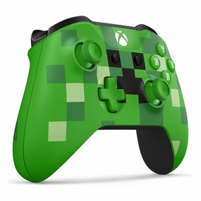Official Xbox Wireless Minecraft Creeper Controller wireless gaming headset, best gaming earbuds, bluetooth earbuds with mic
