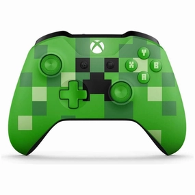 Official Xbox Wireless Minecraft Creeper Controller wireless gaming headset, best gaming earbuds, bluetooth earbuds with mic