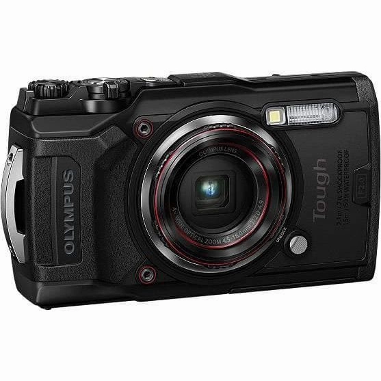 OLYMPUS Tough TG-6 Waterproof Camera, Black