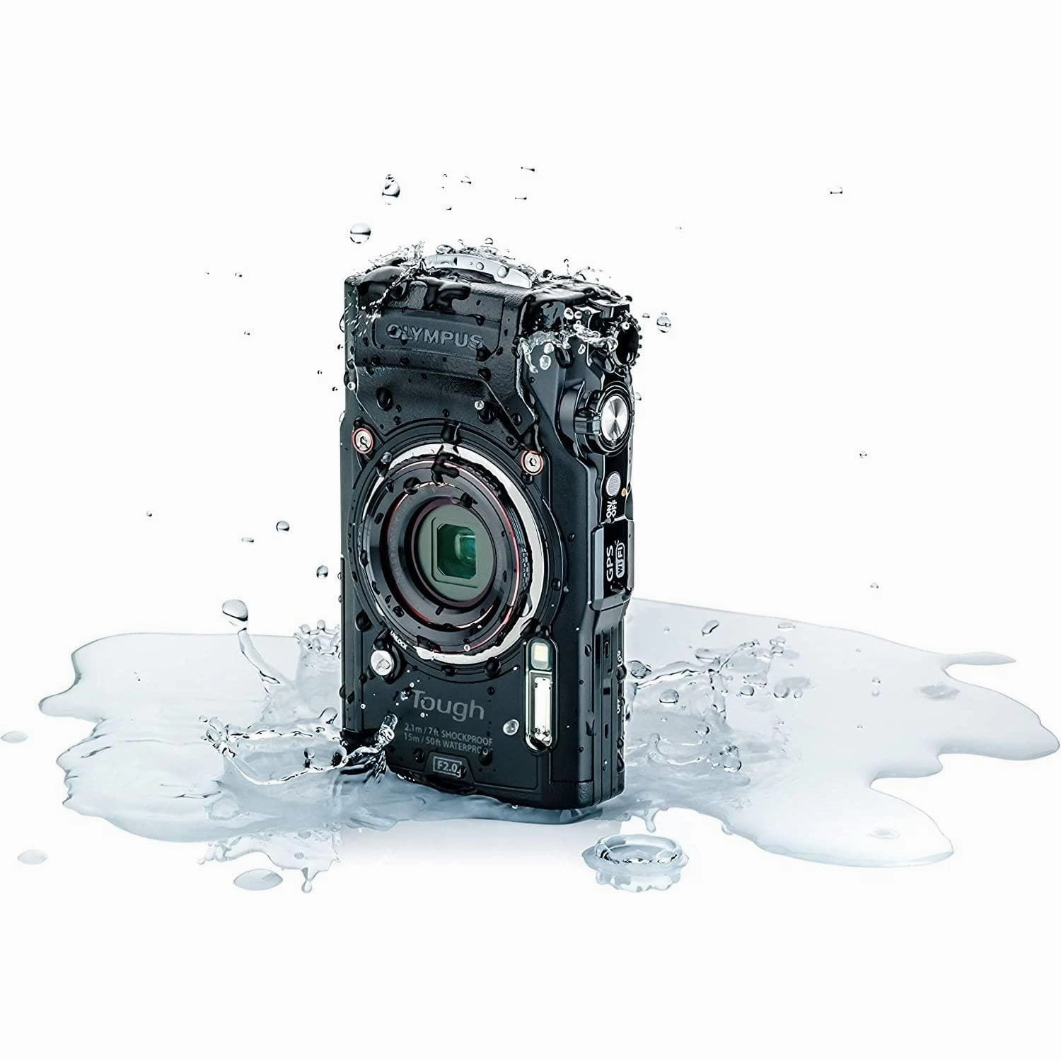OLYMPUS Tough TG-6 Waterproof Camera, Black