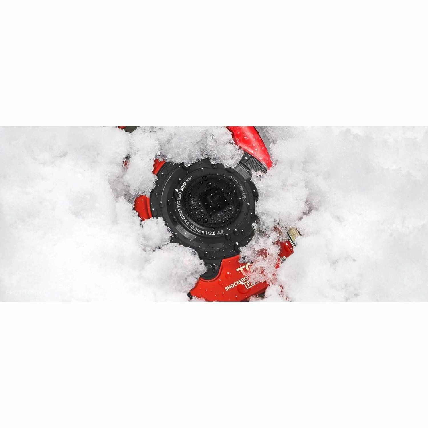 OM SYSTEM Tough TG-7 Digital Camera - 12MP, Waterproof, Shockproof, 4K Video, Macro & Underwater Modes, 4x Wide-Angle Zoom, Red (Successor to Olympus TG-6)