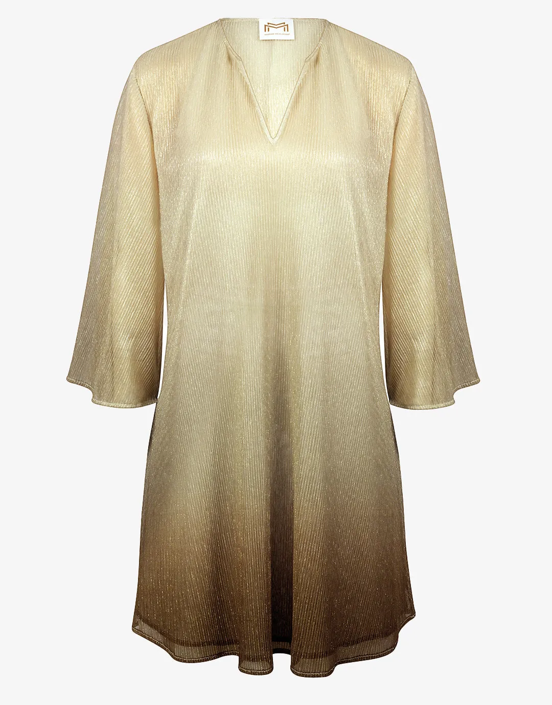 Ombre Metallic Tunic - Earth Gradient