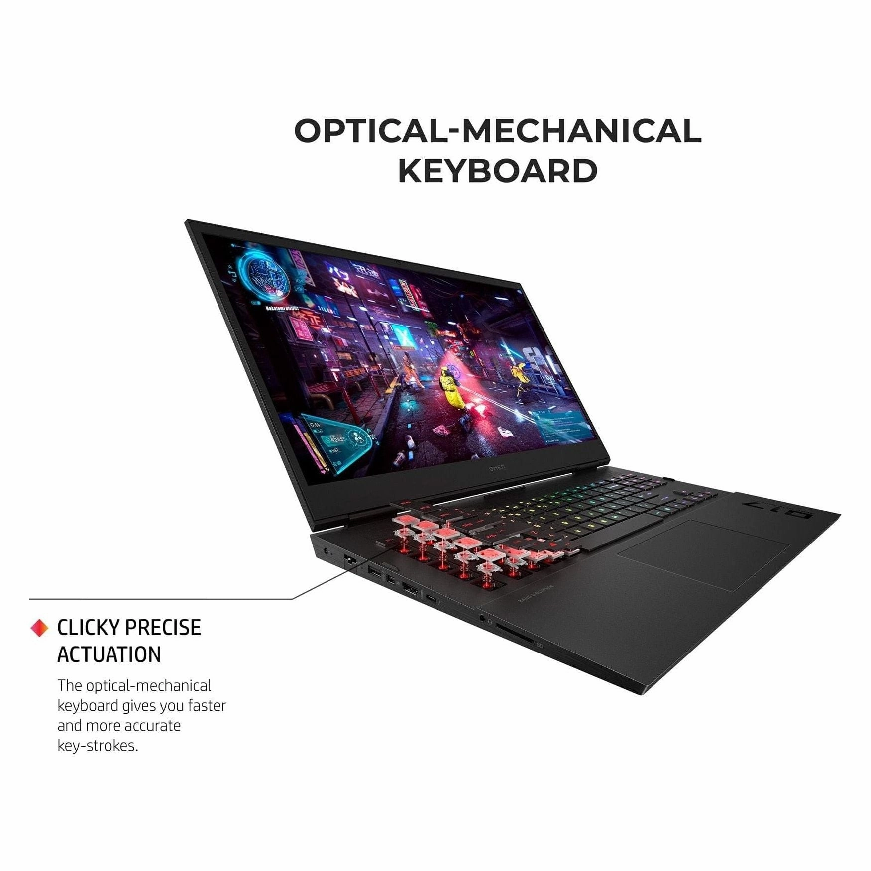 OMEN by HP 17-ck0000na Gaming LaptoP, Intel Core i7 11800H, 32GB, 1TB SSD, NVIDIA GeForce RTX 3080