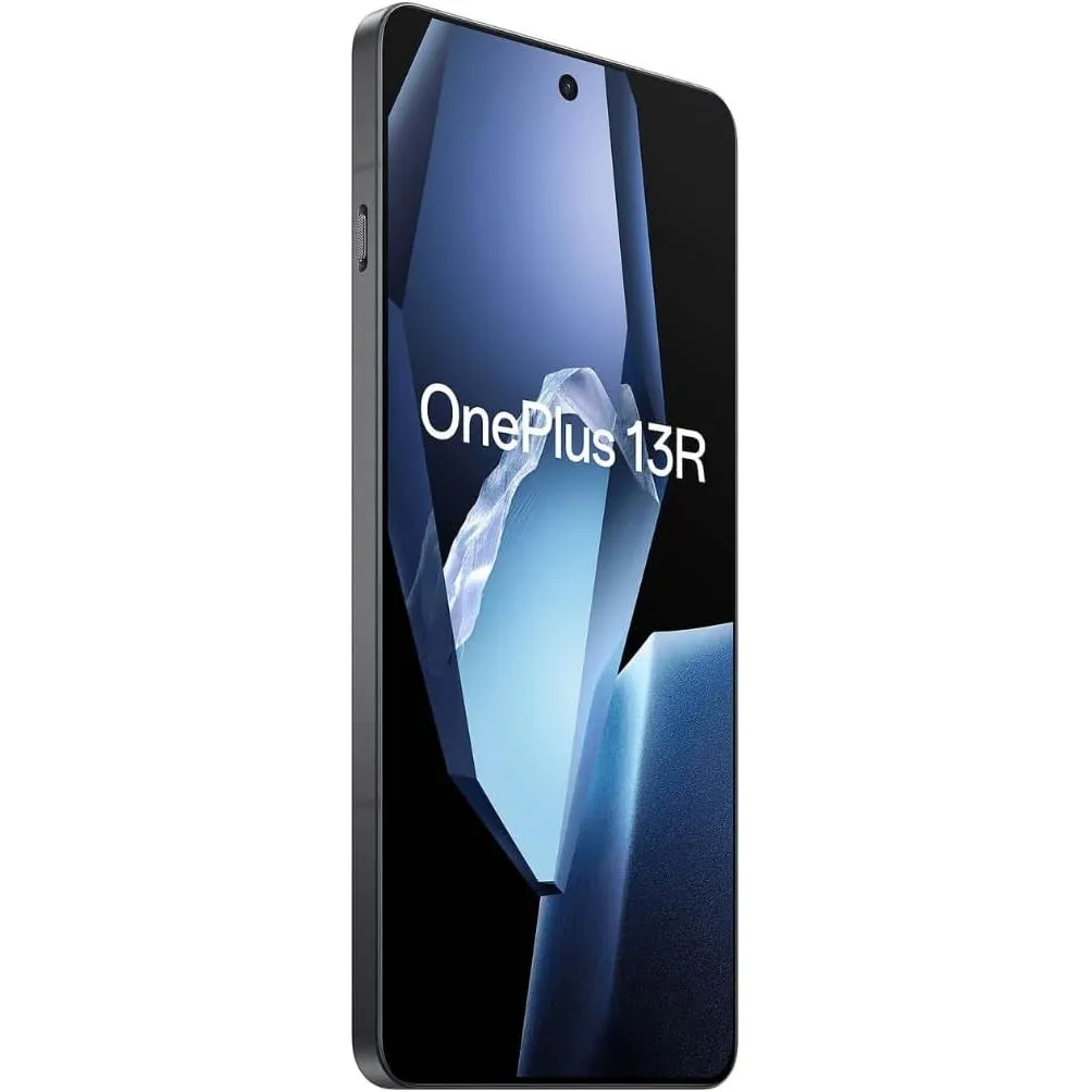 OnePlus 13R 5G, 12GB RAM, 256GB Storage, Black, Sim-Free Smartphone, Unlocked