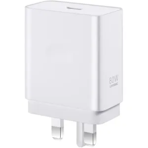 OnePlus SUPERVOOC 80W UK Power Adapter - Type-A, White playstation 5, ps5 accessories, playstation games online