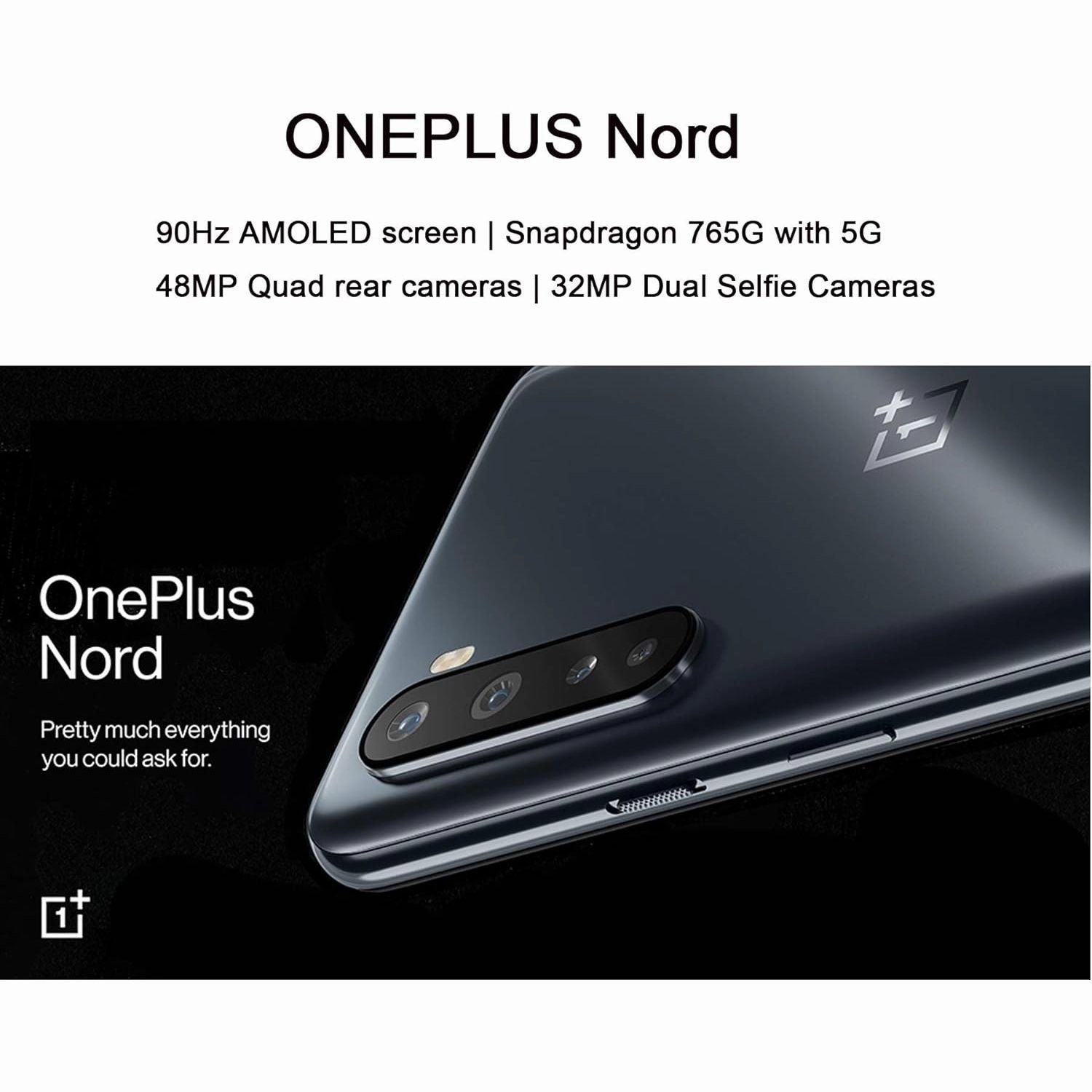OnePlus Nord 128GB  Blue Marble, Unlocked