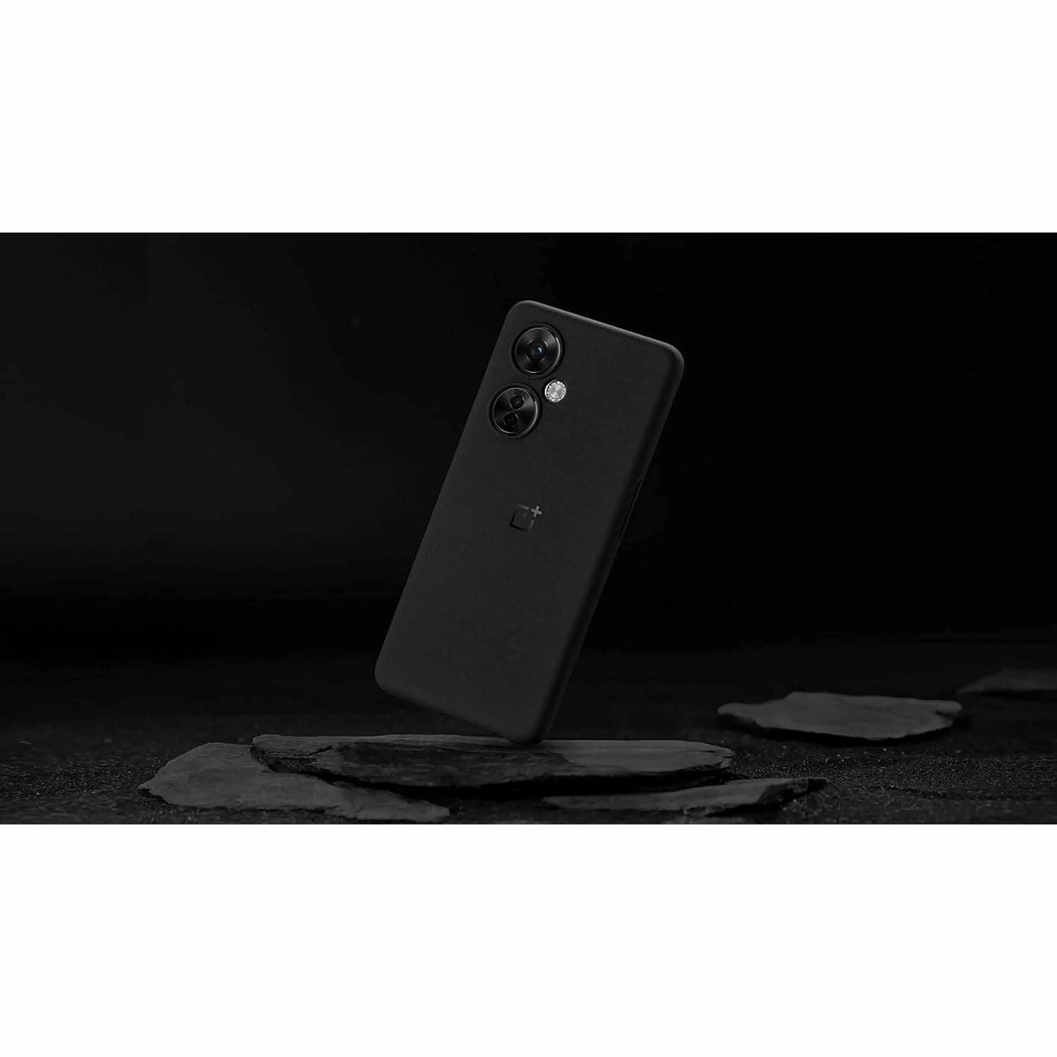 OnePlus Nord CE3 Lite Sandstone Bumper Case Black