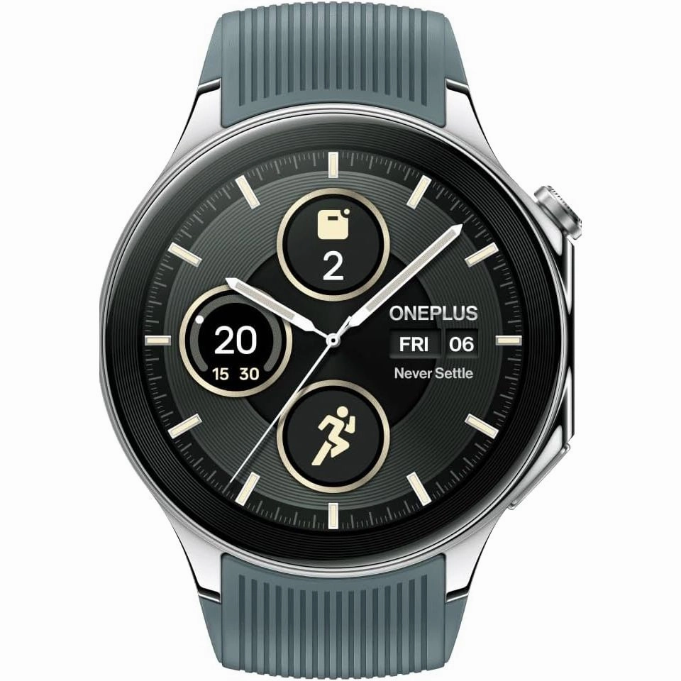 OnePlus Watch 2 - 46mm, Bluetooth, Wi-Fi, Radiant Steel