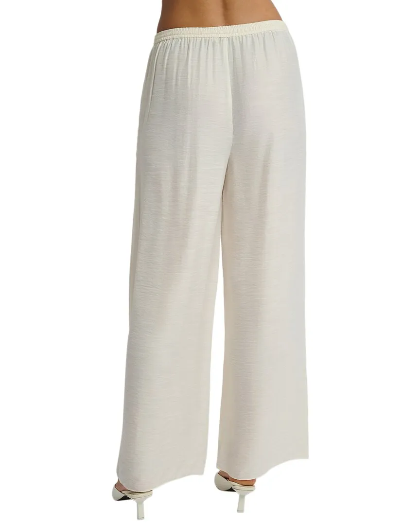 Onia Crinkle Wide Leg Drawstring Pant