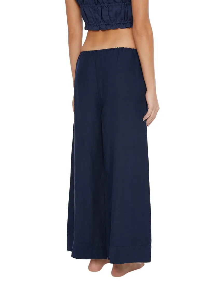 Onia Linen Knit Drawstring Pant