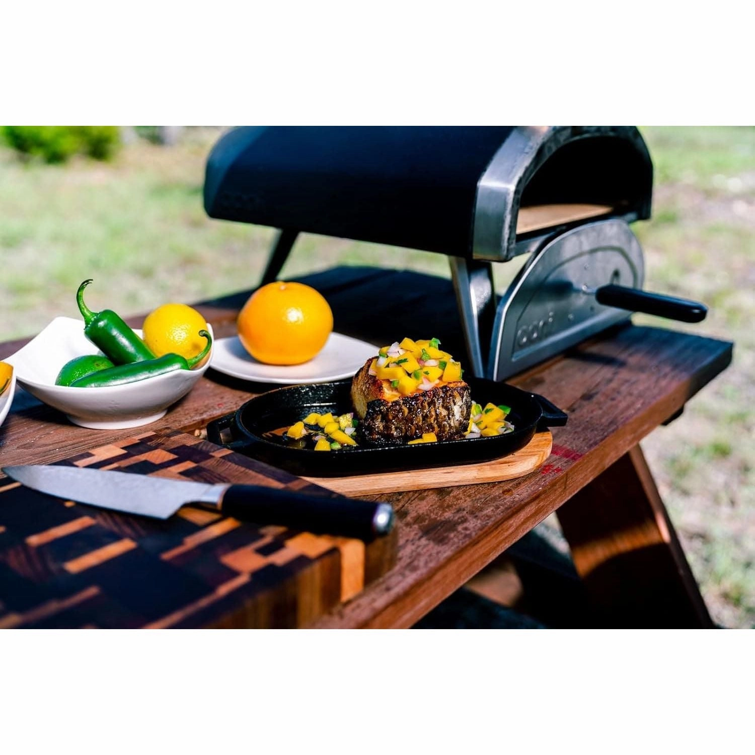 Ooni Fyra 12 Wood Fired Outdoor Pizza Oven  Portable Hard Wood Pellet Pizza Oven  Ideal for Any Outdoor Kitchen - Outdoor Cooking Pizza Maker - Backyard Pizza Ovens - Pizza Oven Countertop