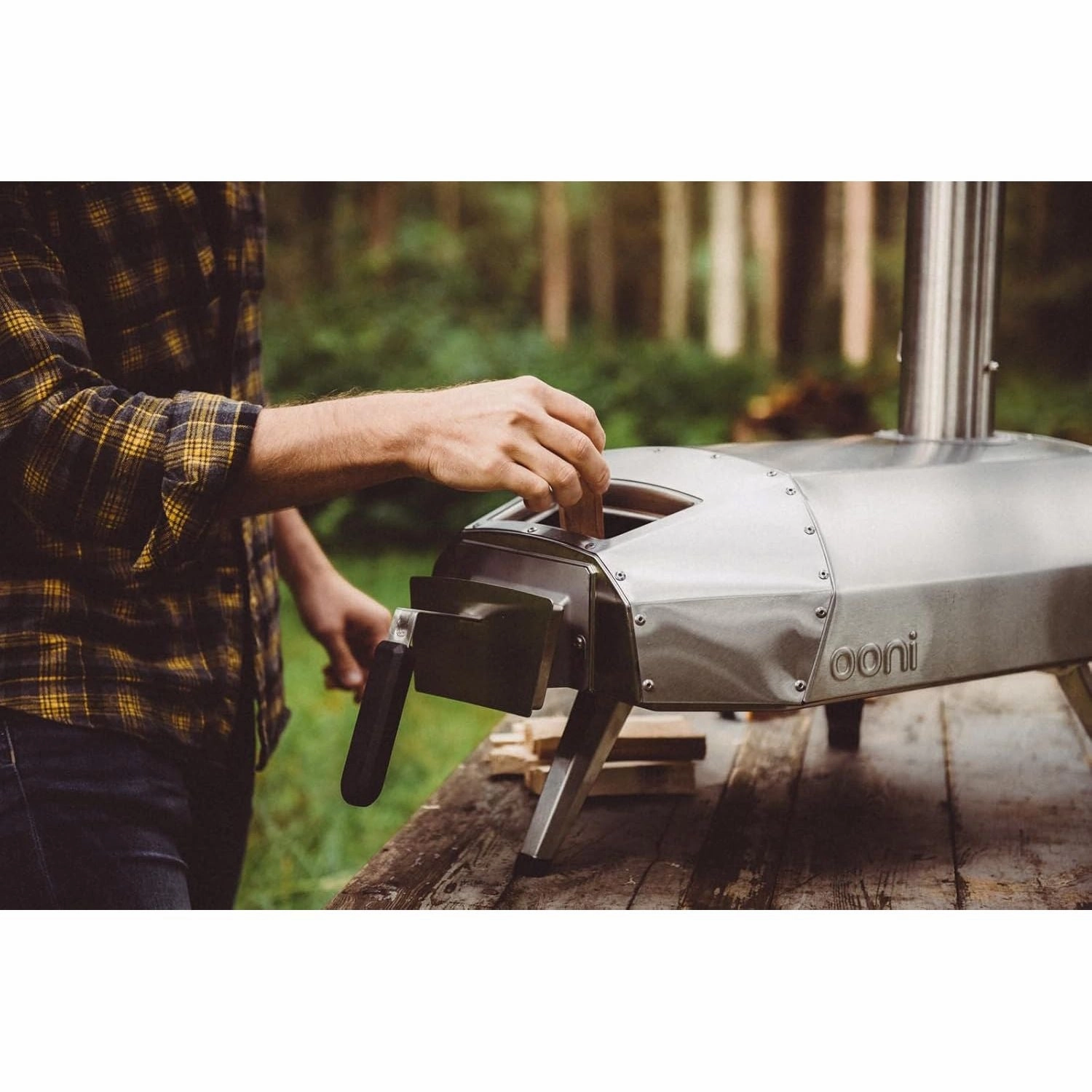 Ooni Karu 12 Multi-Fuel Outdoor Pizza Oven  Portable Wood and Gas Fired Pizza Oven with Pizza Stone, Outdoor Ooni Pizza Oven - Woodfired & Stonebaked Pizza Maker, Countertop Dual Fuel Pizza Oven