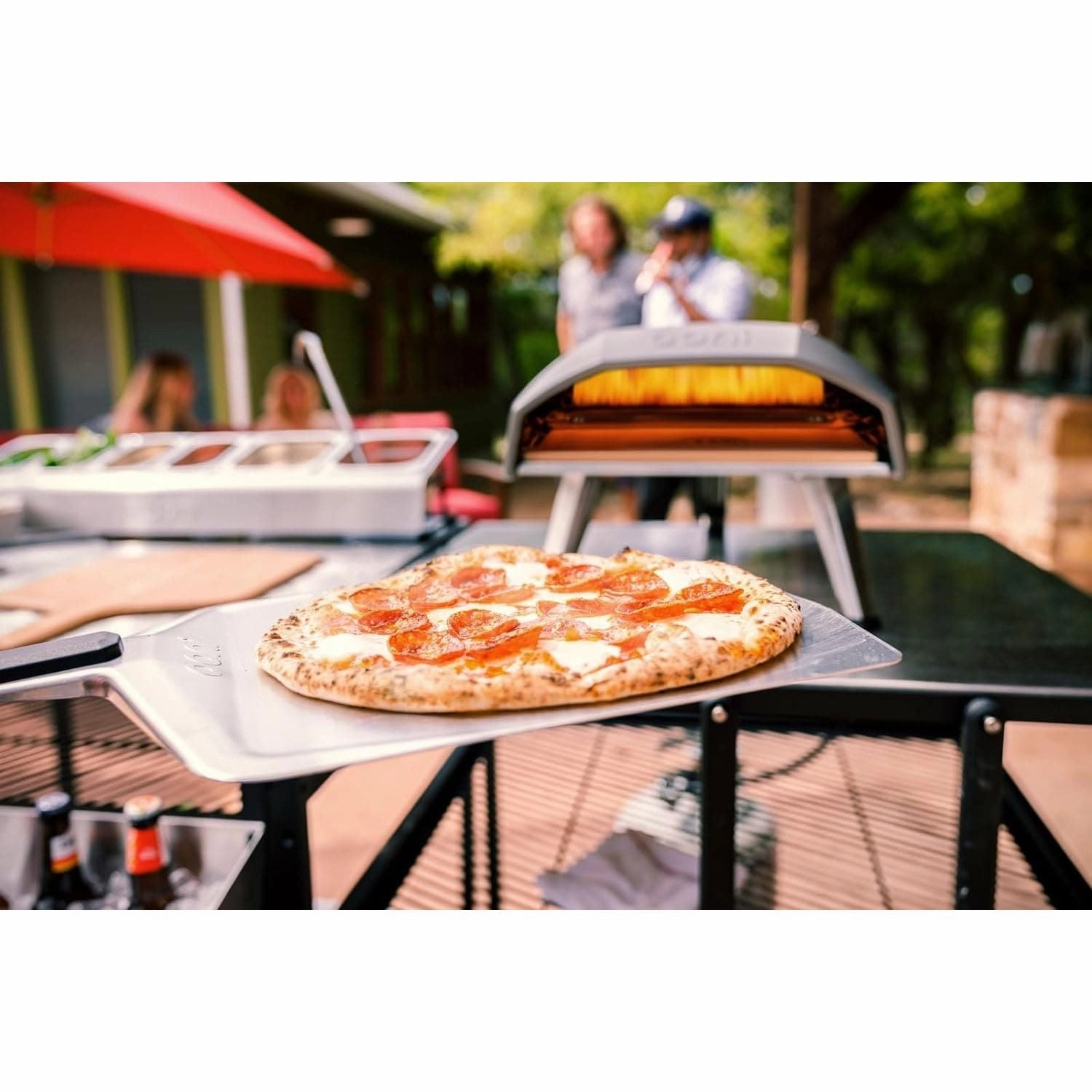 Ooni Koda 12 Gas Pizza Oven  37 mBar Propane Outdoor Pizza Oven, Portable Pizza Oven For Fire and Stonebaked 12 Inch Pizzas, With Gas Hose & Regulator, Countertop Pizza Maker, Outdoor Pizza Cooker