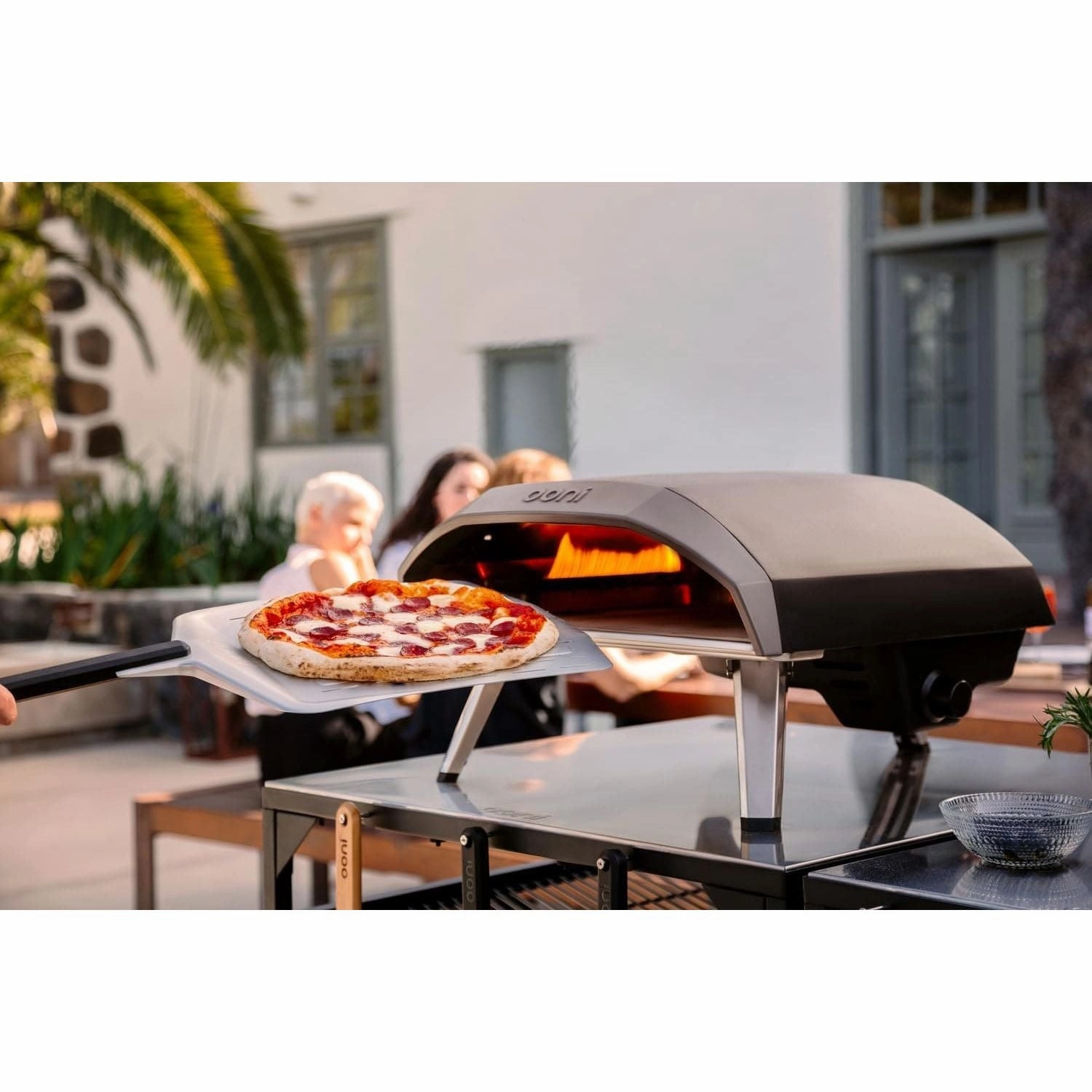 Ooni Koda 16 Gas Pizza Oven  37 mbar Outdoor Propane Pizza Oven  Portable Gas Pizza Oven For Authentic Stone Baked Pizzas  Great Addition For Any Outdoor Kitchen