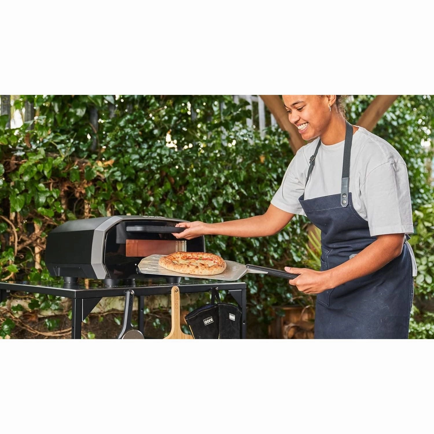 Ooni Volt 12 Electric Pizza Oven - Electric Versitle Pizza Oven - Indoor and Outdoor Pizza Maker - Kitchen Countertop Oven