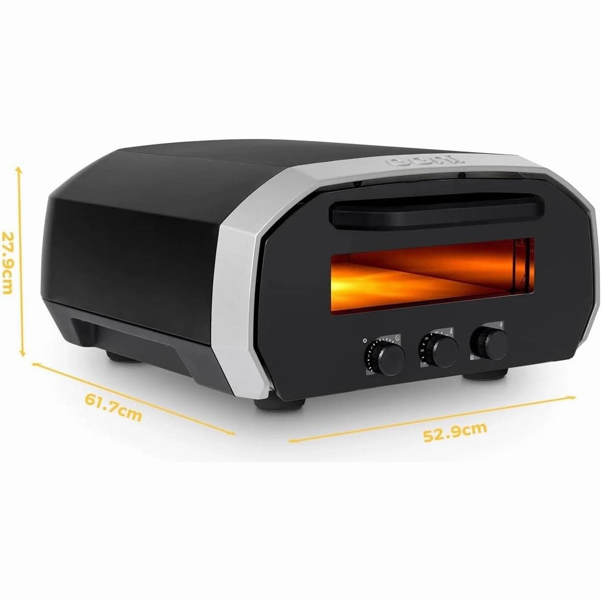 Ooni Volt 12 Electric Pizza Oven - Electric Versitle Pizza Oven - Indoor and Outdoor Pizza Maker - Kitchen Countertop Oven
