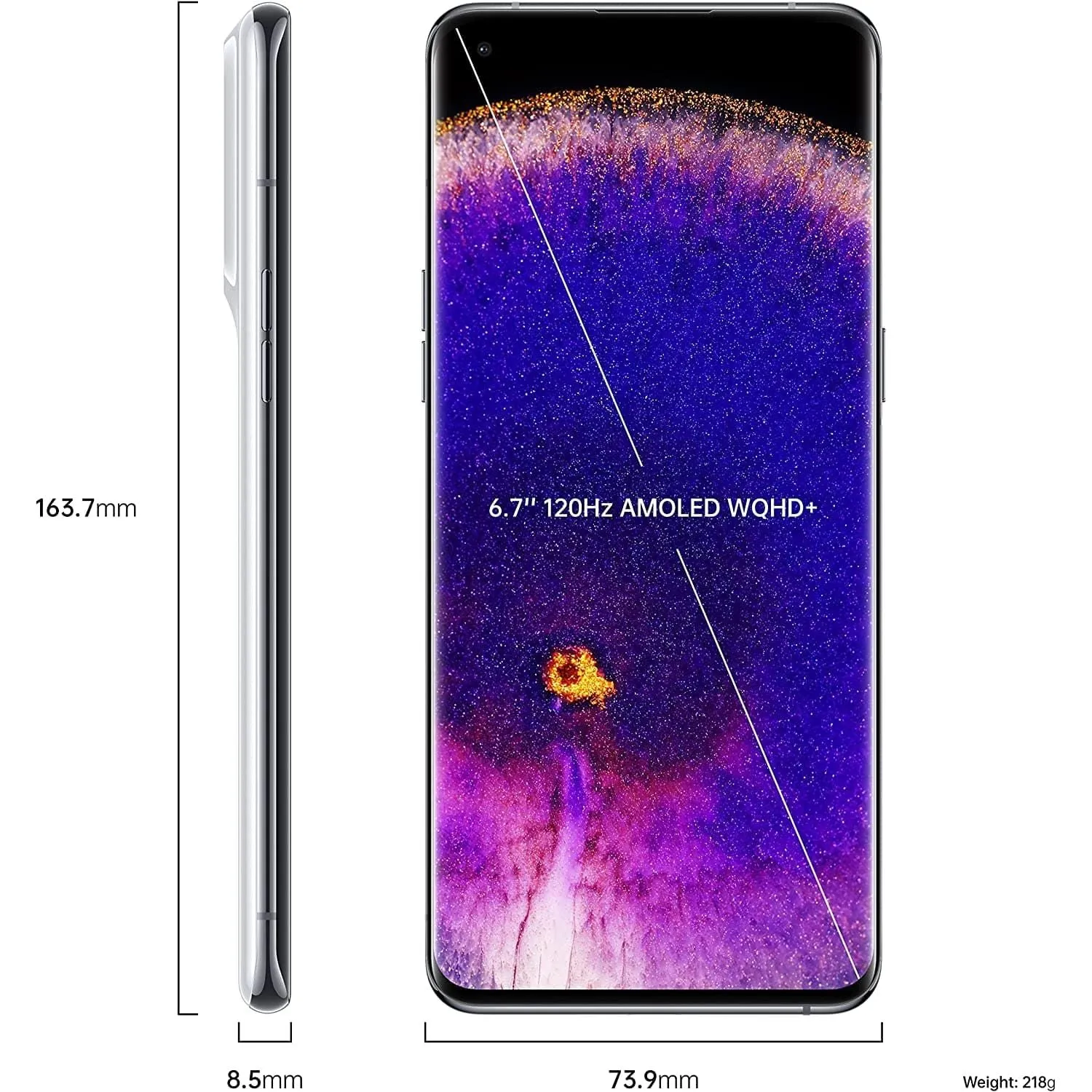 OPPO Find X5 PRO 5G 256GB Mobile Phone - White - Unlocked