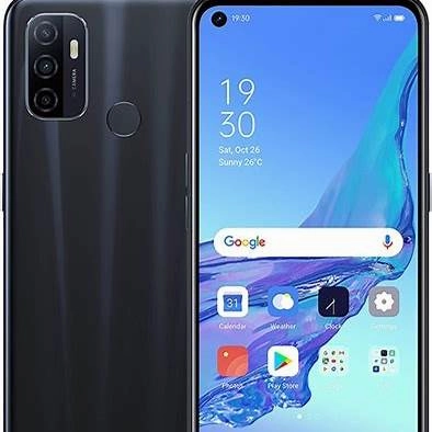 Oppo A53  Dual SIM, 256GB, Electric Black, Unlocked Smartphone